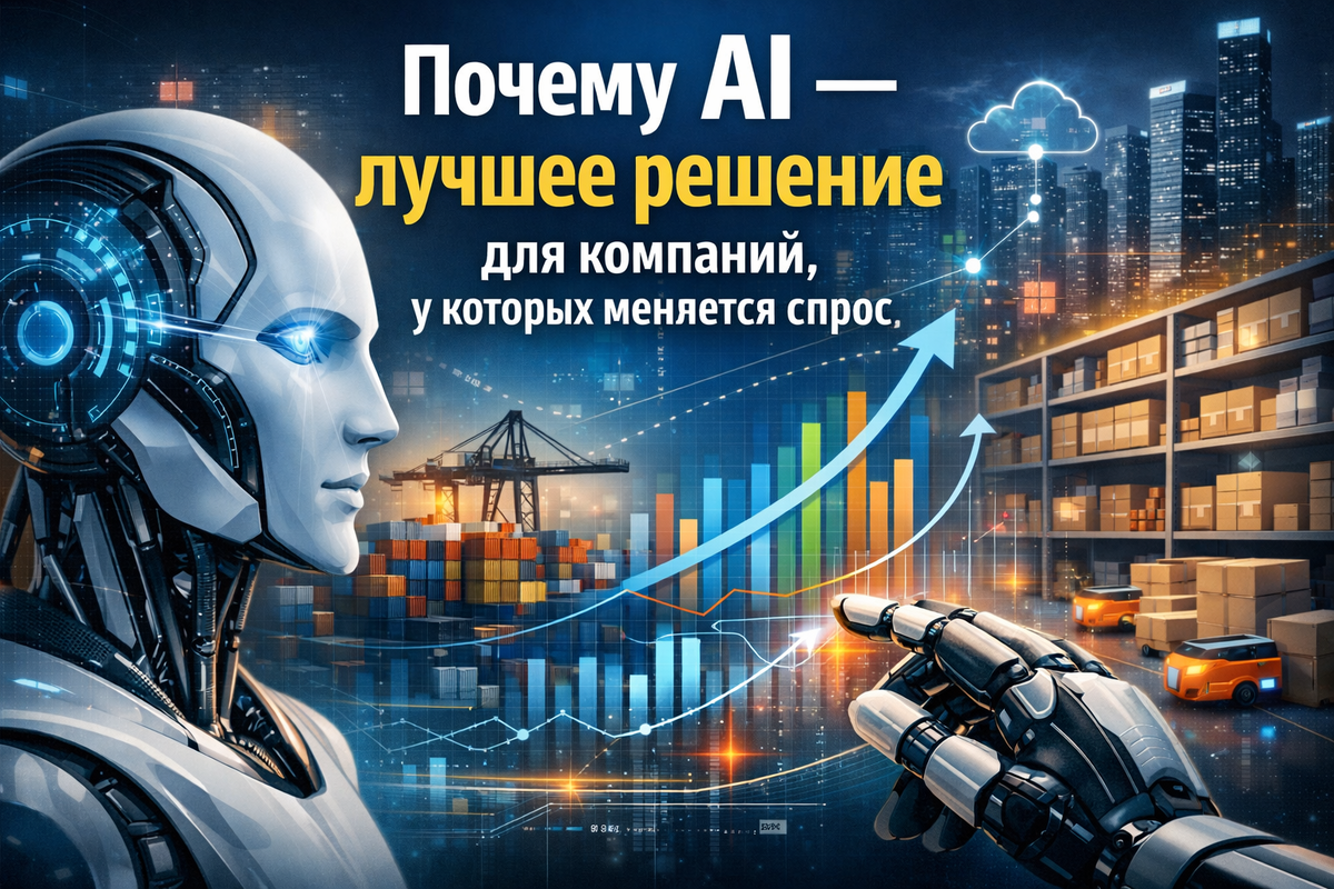    Почему AI — лучшее решение для компаний, у которых меняется спрос Никита Титов