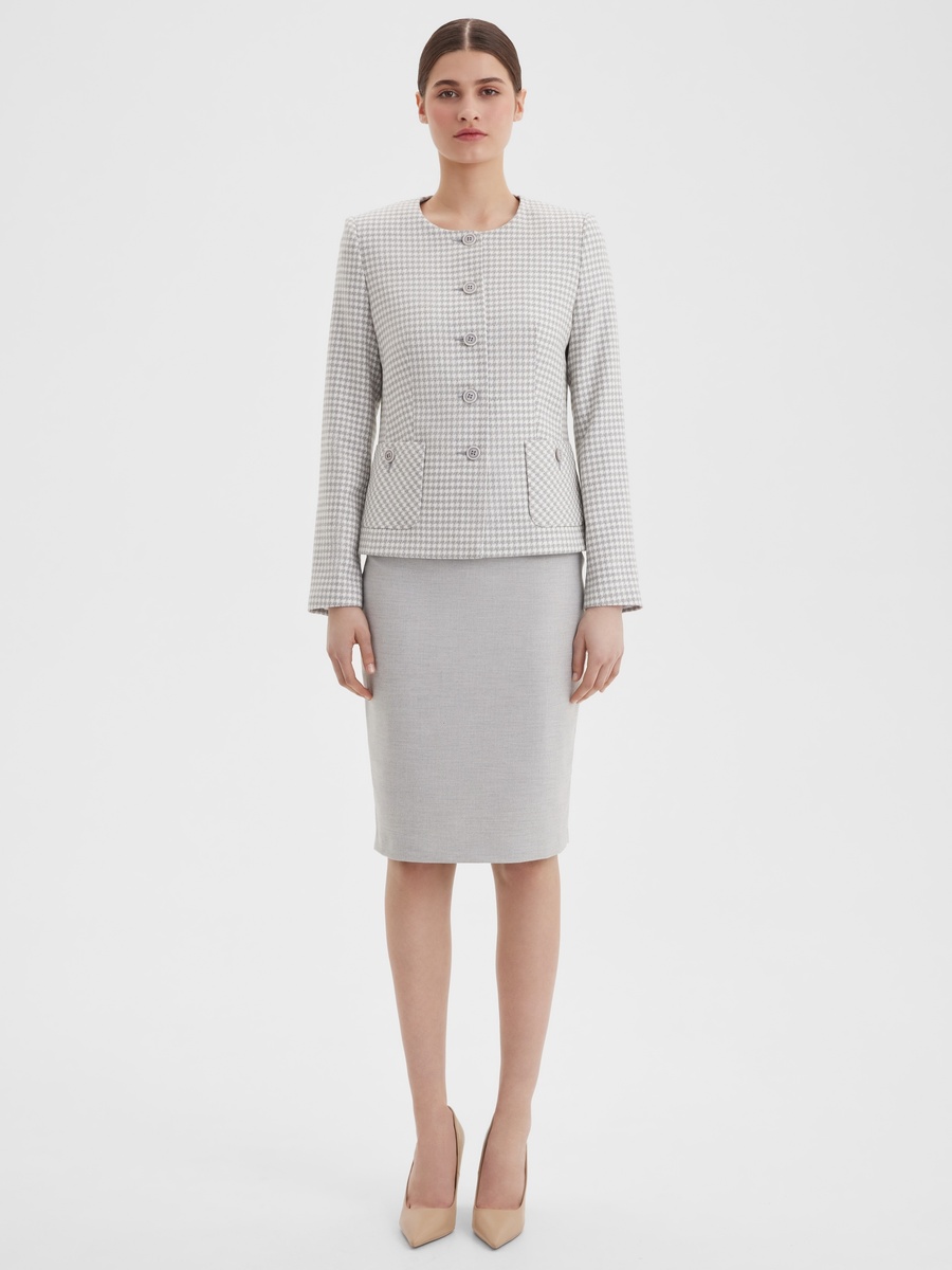 Пиджак: 6 590 руб. (старая цена: 11 990 руб.) Модель: 081119-15 Артикул ткани: АН122
Состав: 80% вискоза, 20% полиэстер Подкладка: 100% вискоза