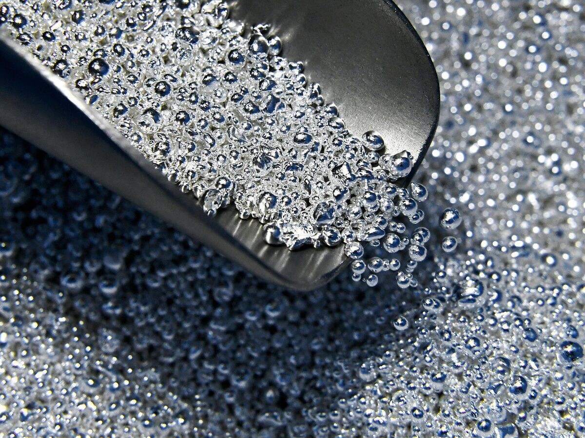    Гранулированное серебро© РИА Новости . Илья Наймушин