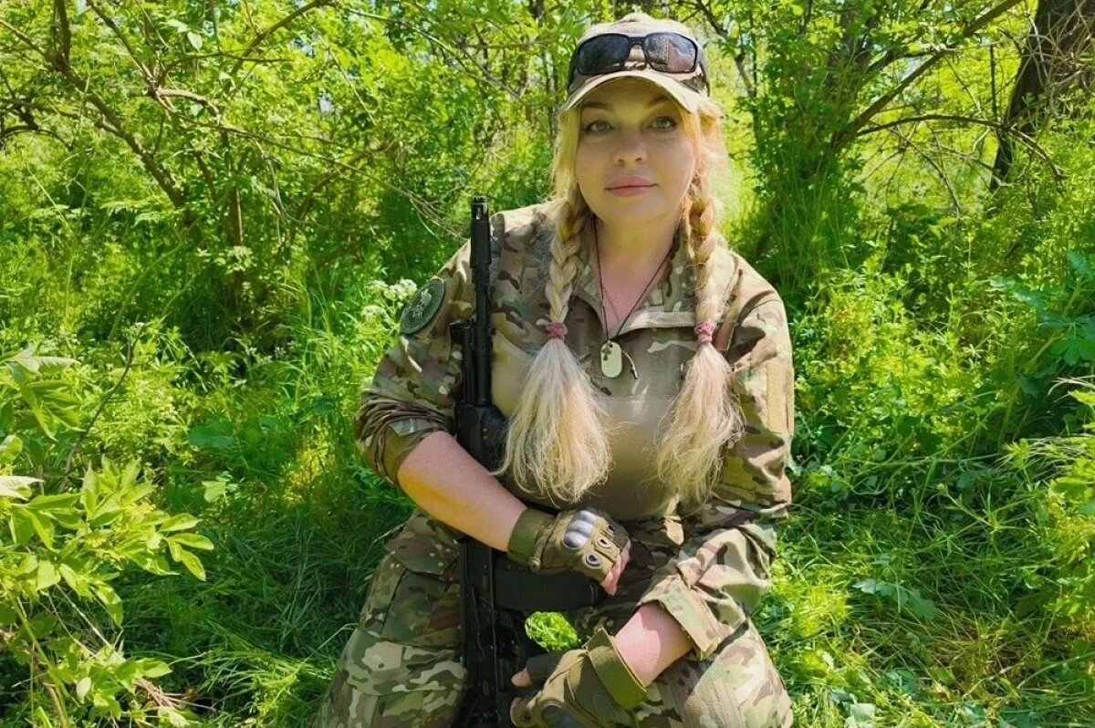    Санинструктор из батальна «БАРС-32» с позывным Ласка.