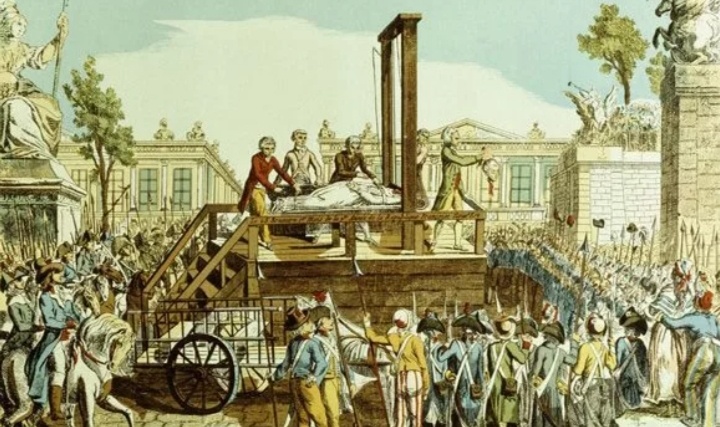 Казнь Людовика XVI. Ужасная гибель короля от рук своего народа.
