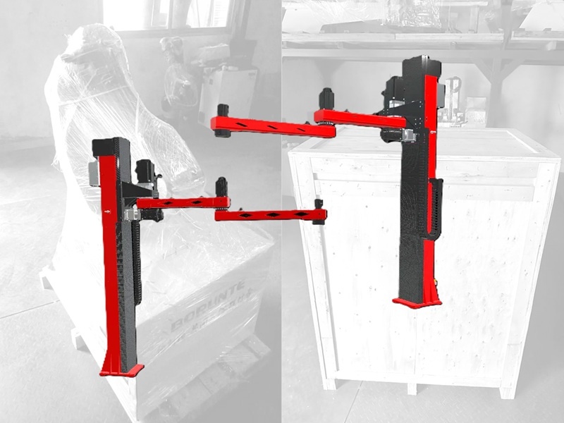  Четырёхосевой колонный паллетайзер BRTIRPZ2080A