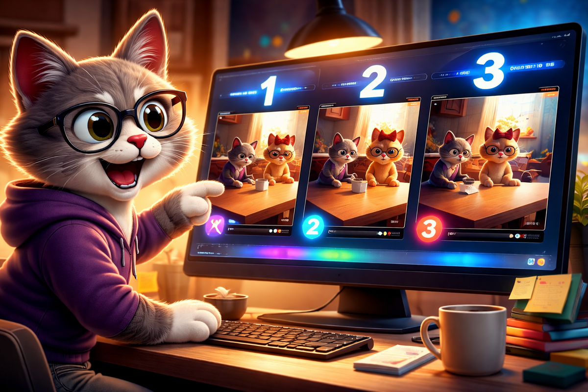 «Режим вариативности в Sora: почему 3 видео – не всегда лучше»