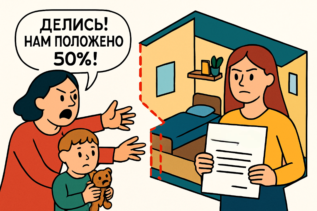 У меня на руках завещание: "Всё — дочери". Но мачеха требует 50% квартиры для несовершеннолетнего сына. Я в шоке. Зачем тогда писать завещание, если его можно нарушить?