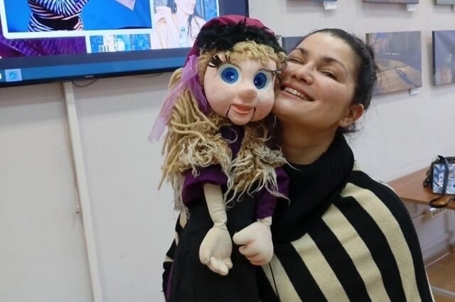    На встрече со зрителями 17 января 2026 (в России впервые отметили День артиста) в Центральной городской библиотеке им. А.С. Пушкина в Перми. Фото: личный архив Марины Морозовой