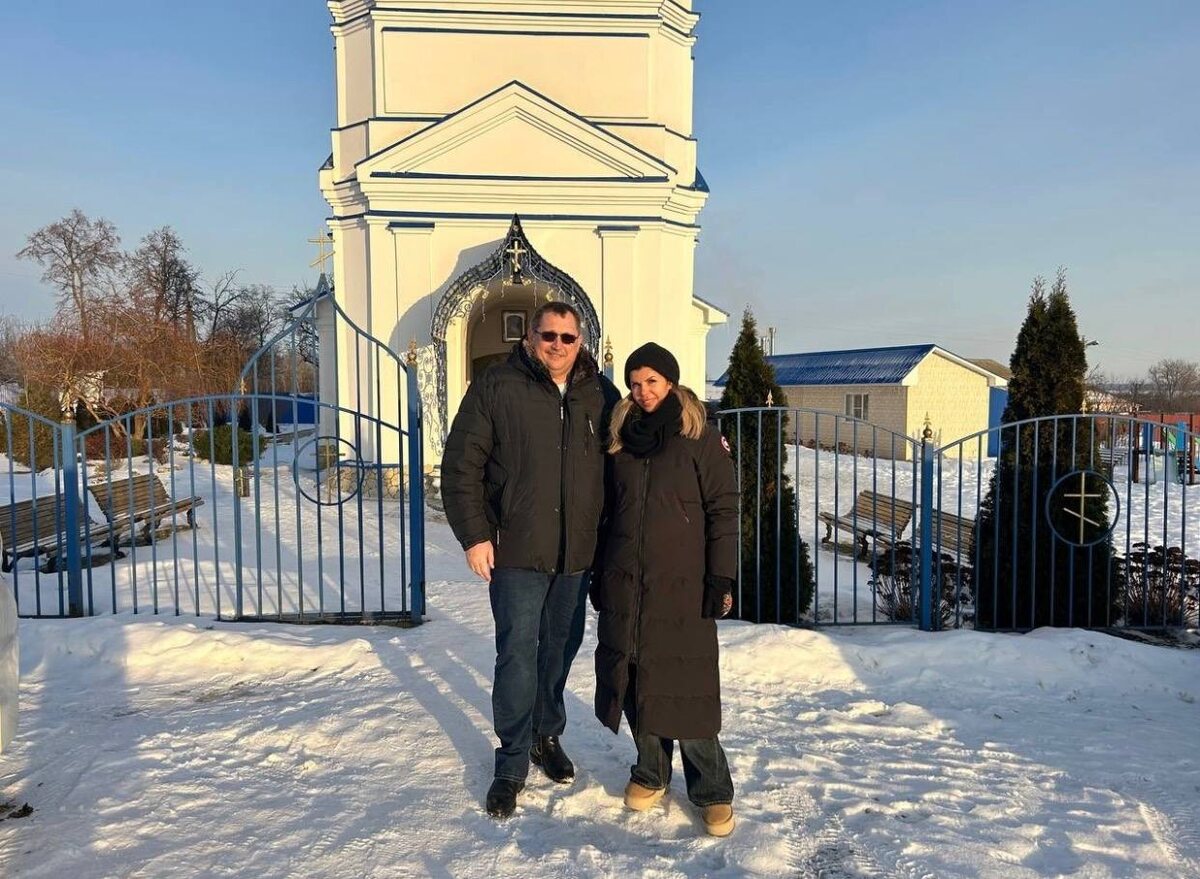 Глава Хлевенского Округа с сенатором.