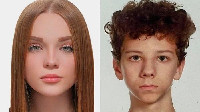 Пропавшая Наташа Елькина и и Николая Капля. Обложка © "ПОИСК ПРОПАВШИХ ДЕТЕЙ" им. ОКСАНЫ ВАСИЛИШИНОЙ