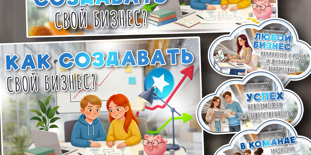 Бесплатные материалы к «Разговоры о Важном» на 26 января «Как создавать свой бизнес?»