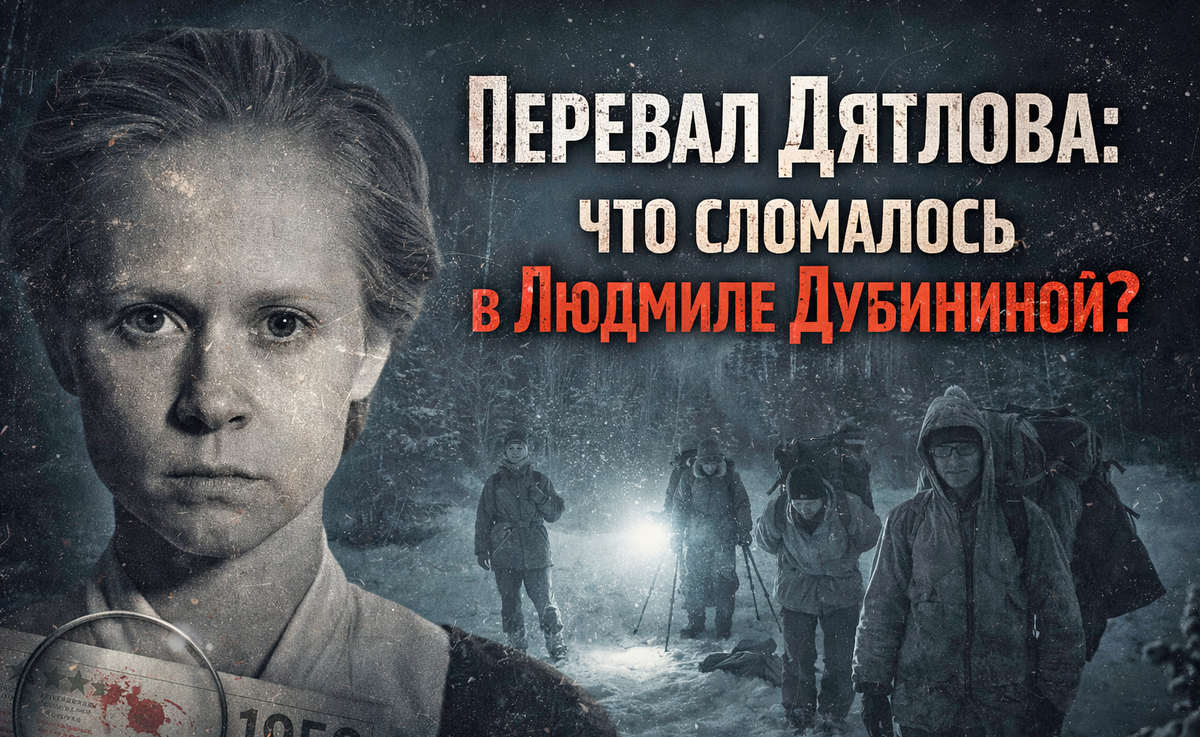 Перевал Дятлова: что сломалось в Людмиле Дубининой? Самая стойкая участница группы