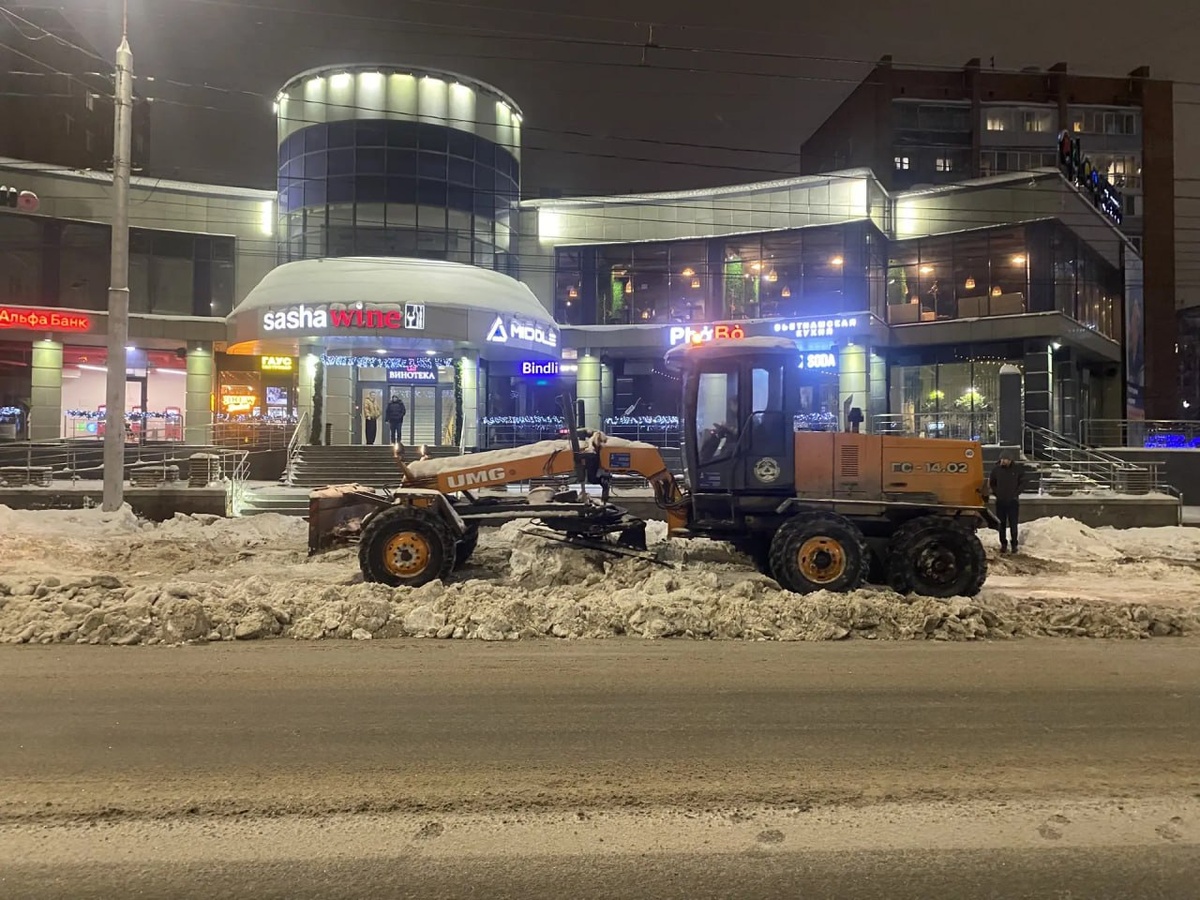    Вывоз снега из Рязани. Фото: администрация города