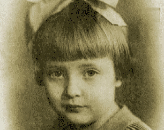 Татьяна Доронина в детстве