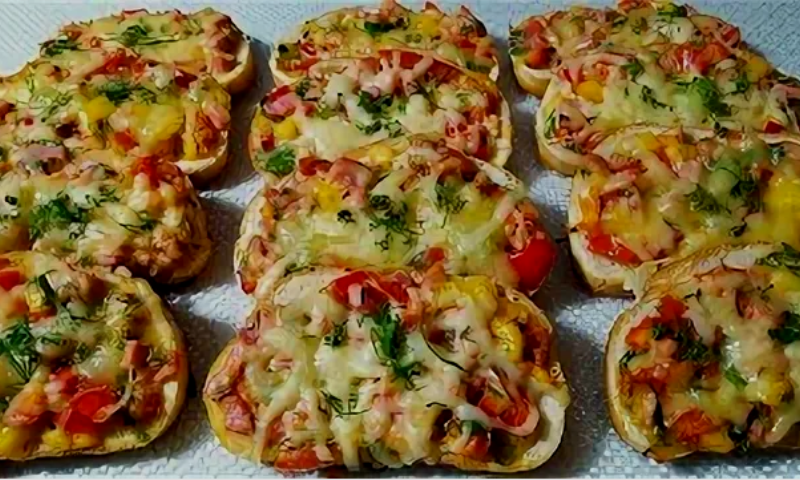 Горячие бутерброды в духовке