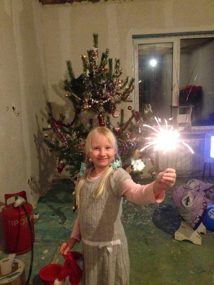 Наш первый Новый год в доме