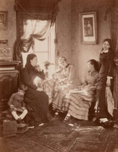 Андрей Карелин. Семейный портрет в интерьере. XIX век / Фотография с официального сайта Государственного музейно-выставочного центра «Росфото»