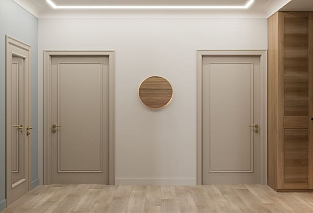 Как сочетать пол, двери и плинтус: 5 правил от практикующего дизайнера