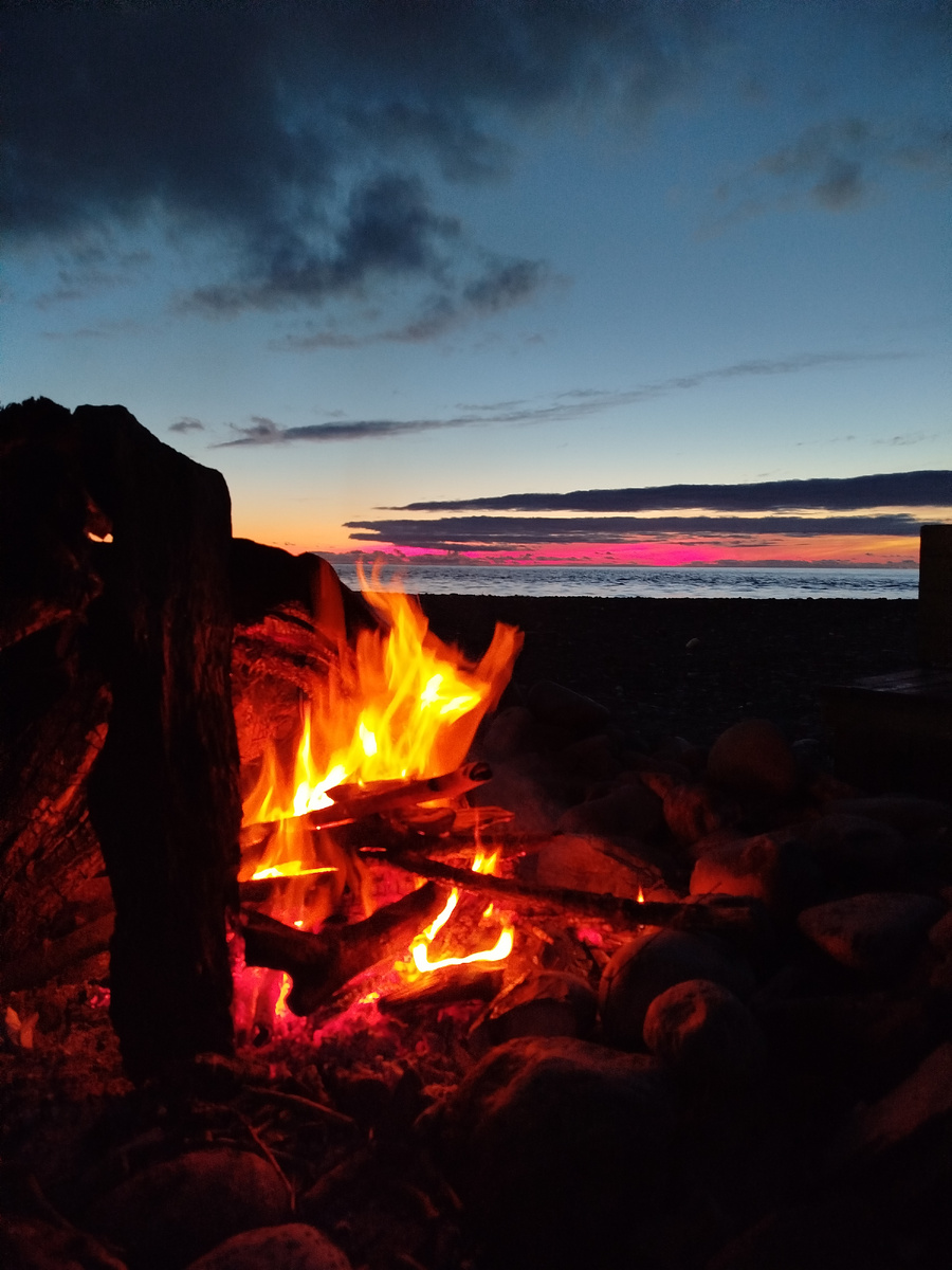 Закат у костра - Сириус 2025 декабрь