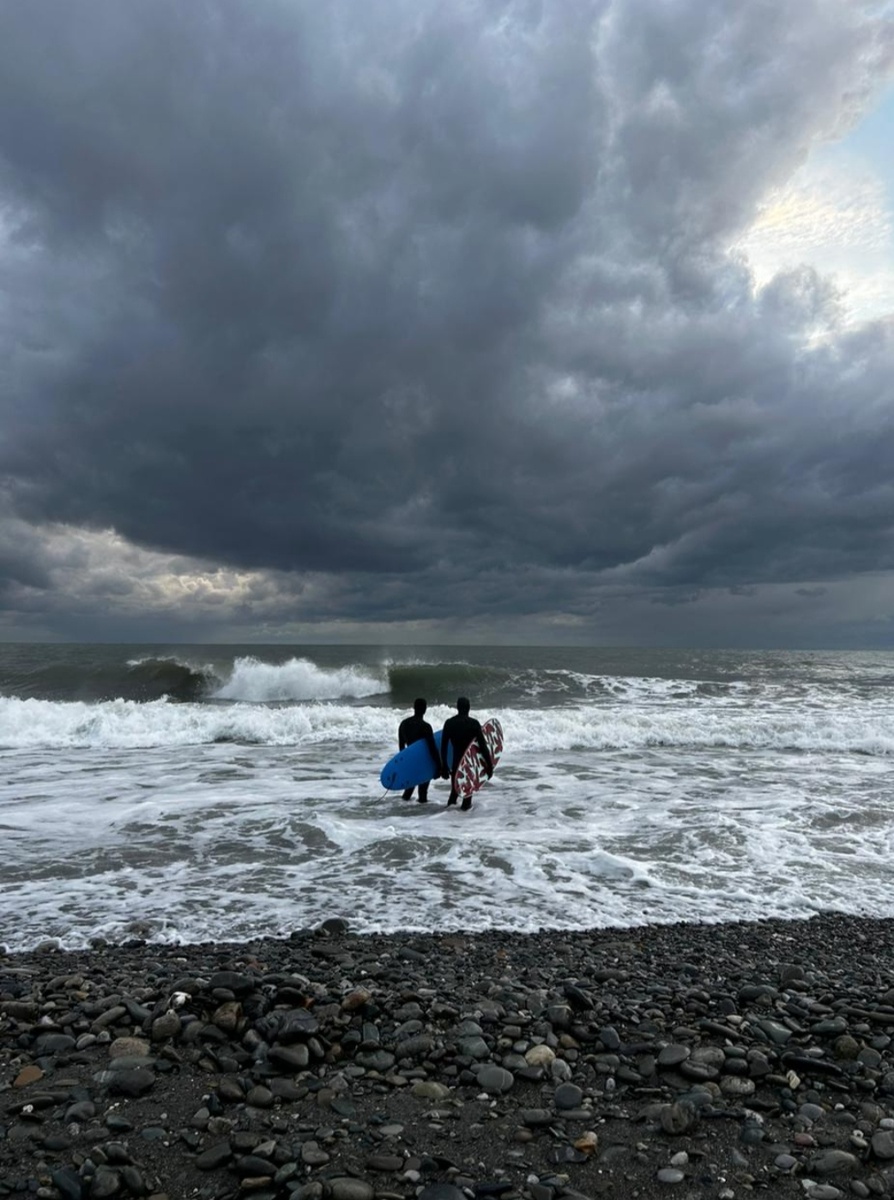 Набережная Адлер - декабрь 2025