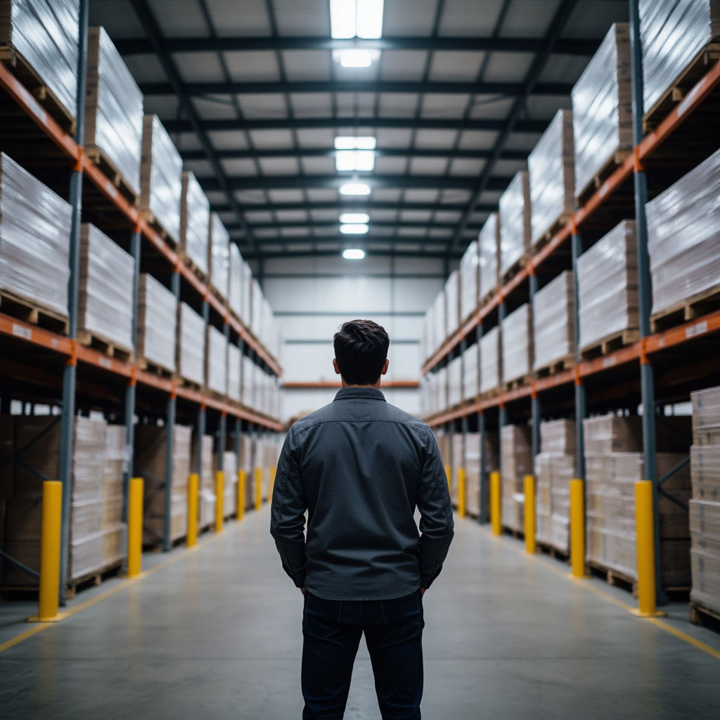 Освещение на складе