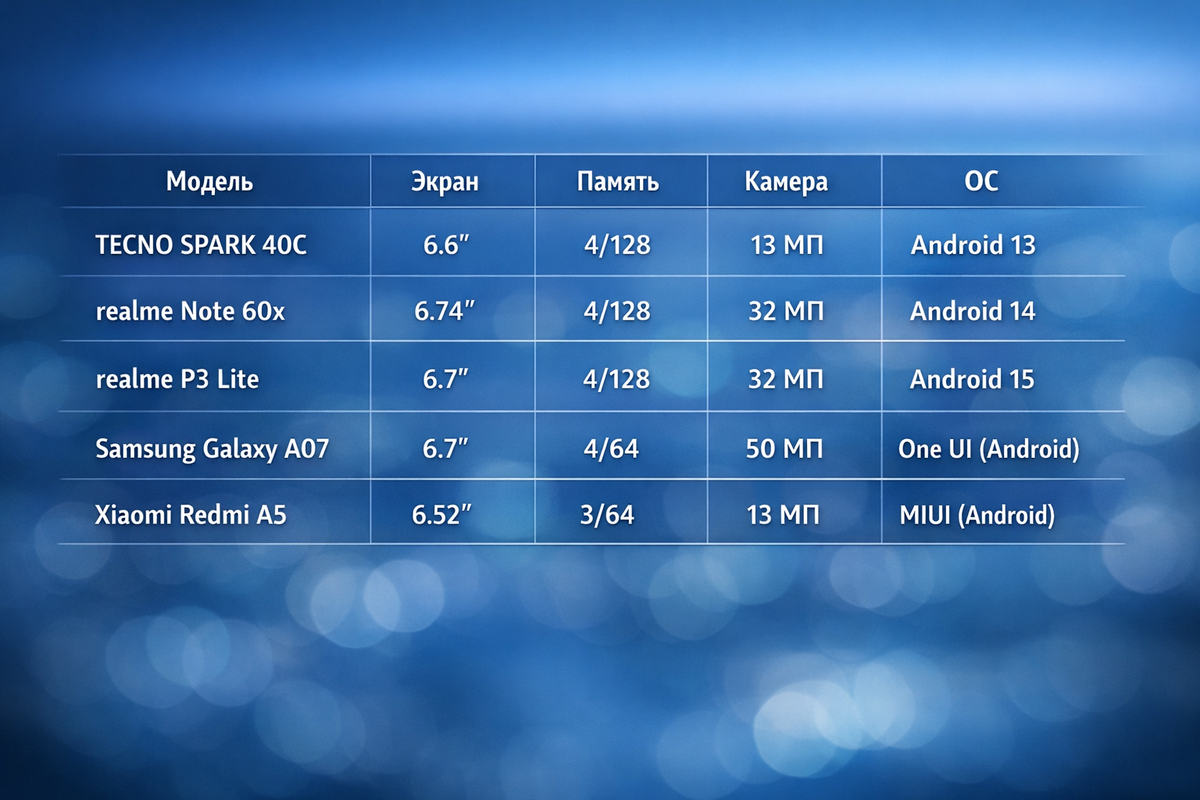 ❗ Возможно у последних сборок моделей уже установлены Android 15