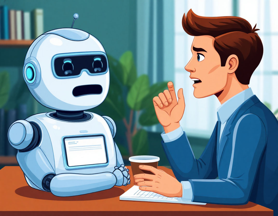 Рисунок 2. Робот, как барьер перед возможностями работать по специальности.