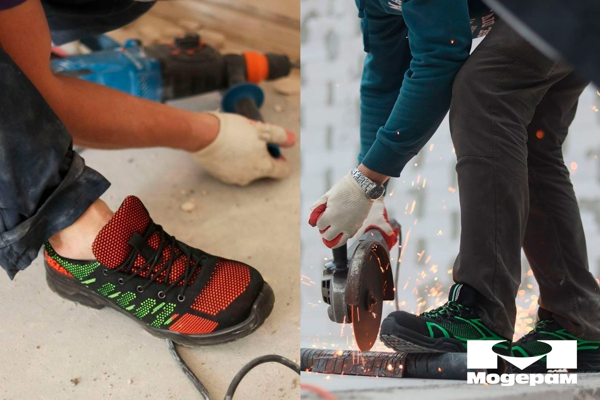 Рабочие кроссовки - тренд спецобуви в 2025 году. Они имеют защитные подноски 200 Дж и антипрокольные стельки при этом выглядят как повседневная обувь. 