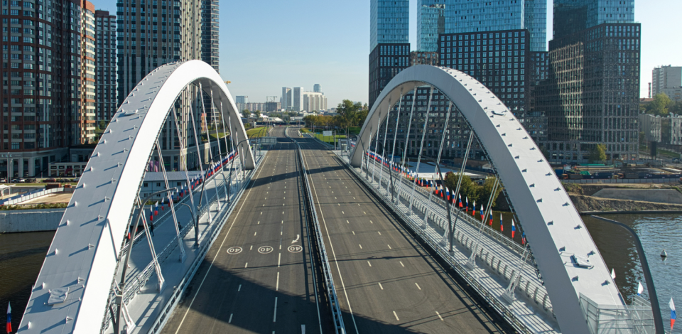 В 2025 году в Москве построили три автомобильных моста
