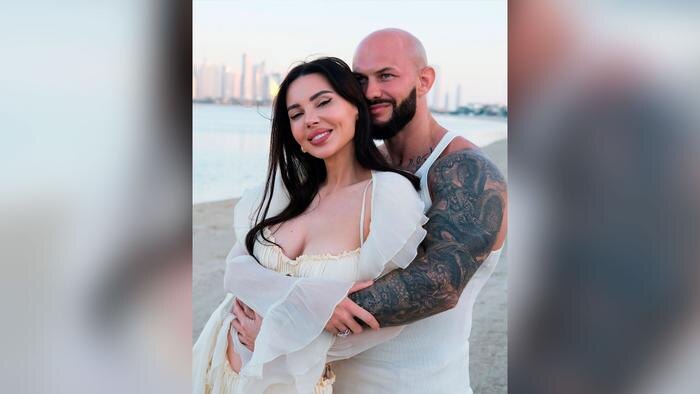 Оксана Самойлова и Джиган. Обложка © Instagram (признан экстремистской организацией и запрещён на территории Российской Федерации)/ samoylovaoxa