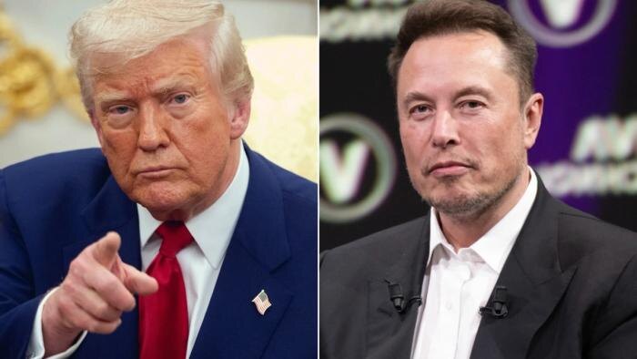 Дональд Трамп и Илон Маск. Обложка © Shutterstock / FOTODOM / noamgalai, Frederic Legrand