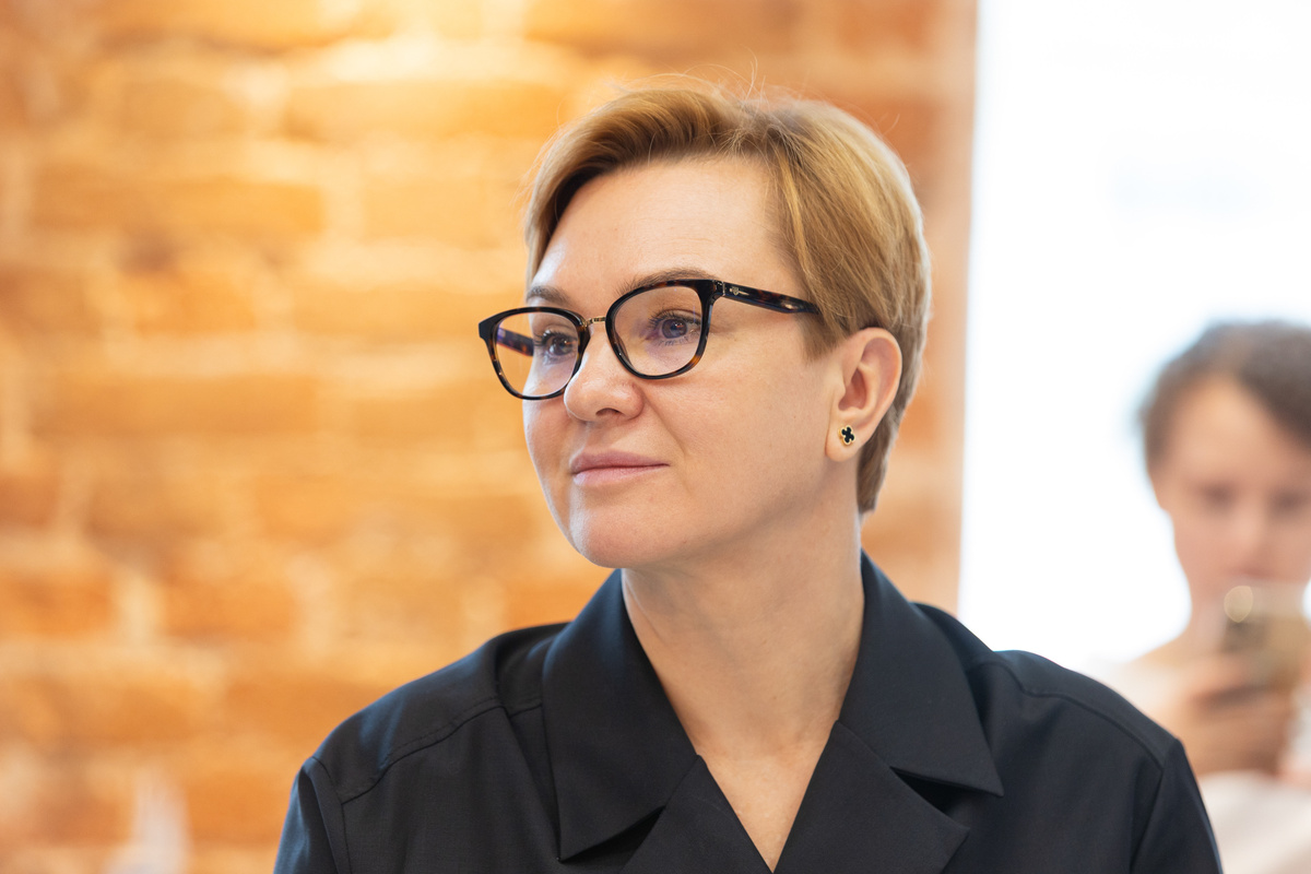 С инициативой выступила областной министр образования Светлана Тренихина.  Фото: ФедералПресс / Иван Кабанов