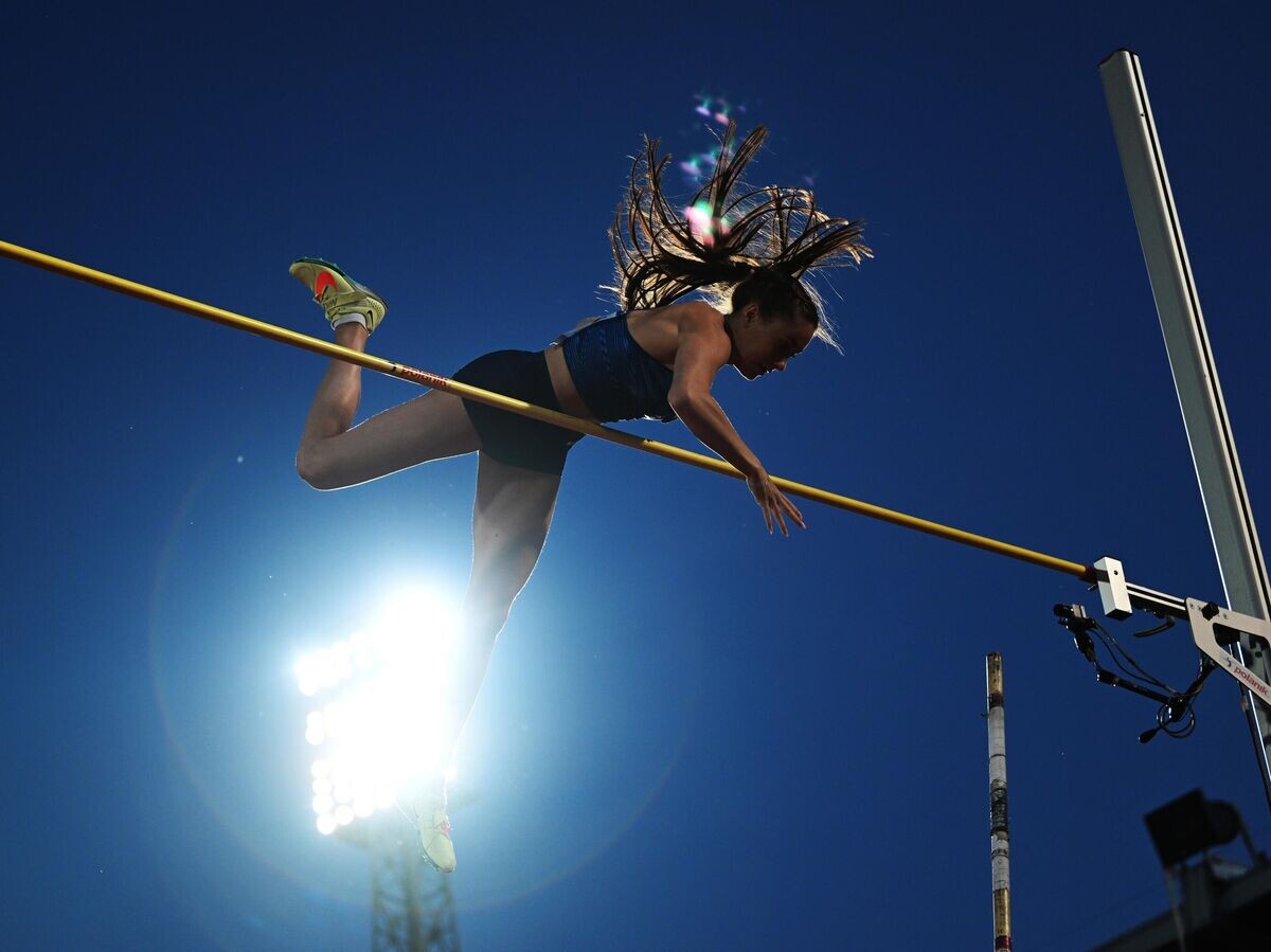    Российская легкоатлетка Полина Кнороз | © РИА Новости / Григорий Сысоев