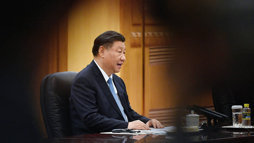 Председатель КНР Си Цзиньпин.📷Фото: Игорь Иванко / Коммерсантъ