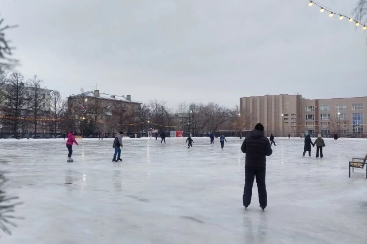    На катке «Спартак» в Новосибирске пройдет дискотека на льду