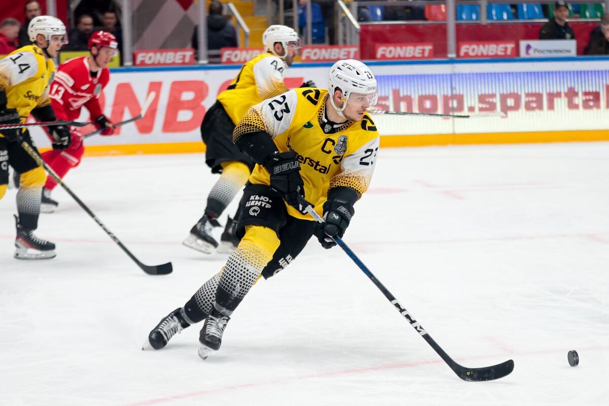     Адам Лишка / Фото: ХК «Северсталь».