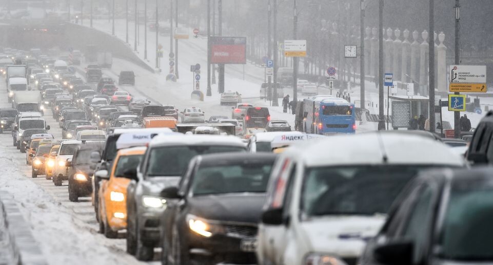    Снегопад в Москве / Медиасток.рф