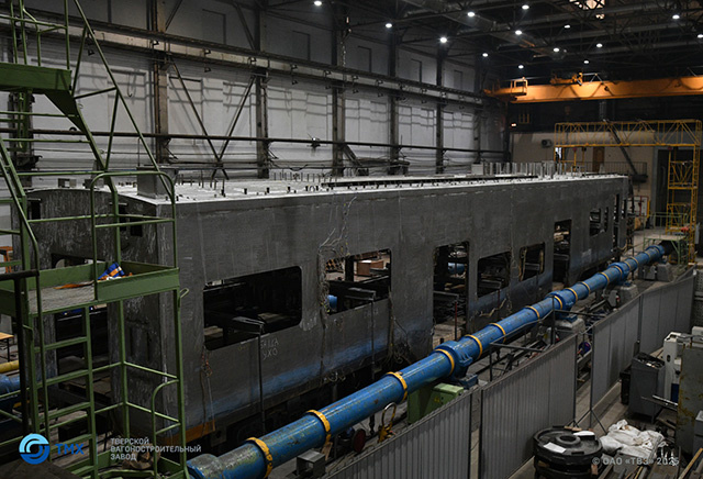 В Твери проверили надежность конструкции вагонов для водородного поезда