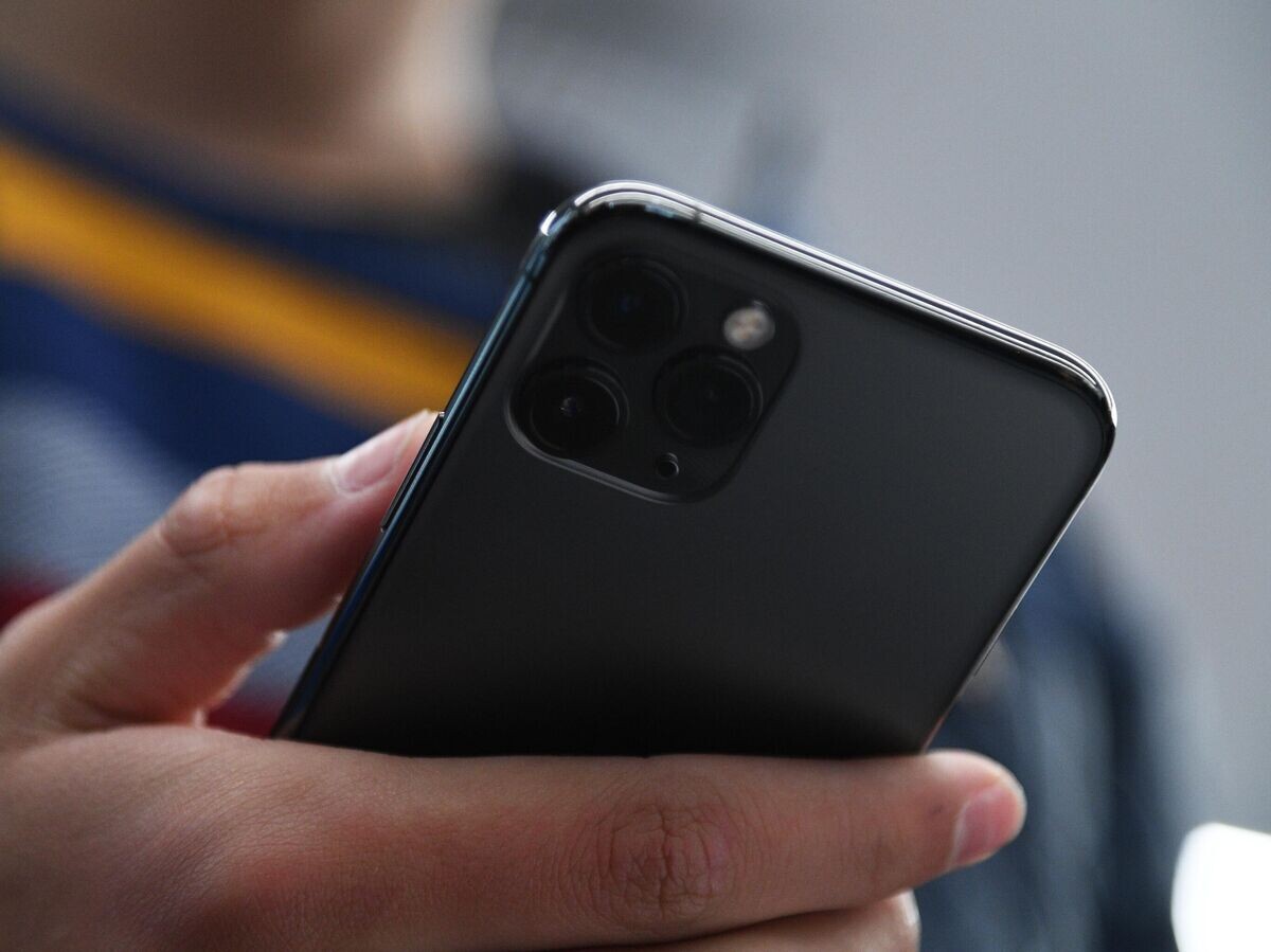    Смартфон компании Apple | © РИА Новости / Валерий Мельников