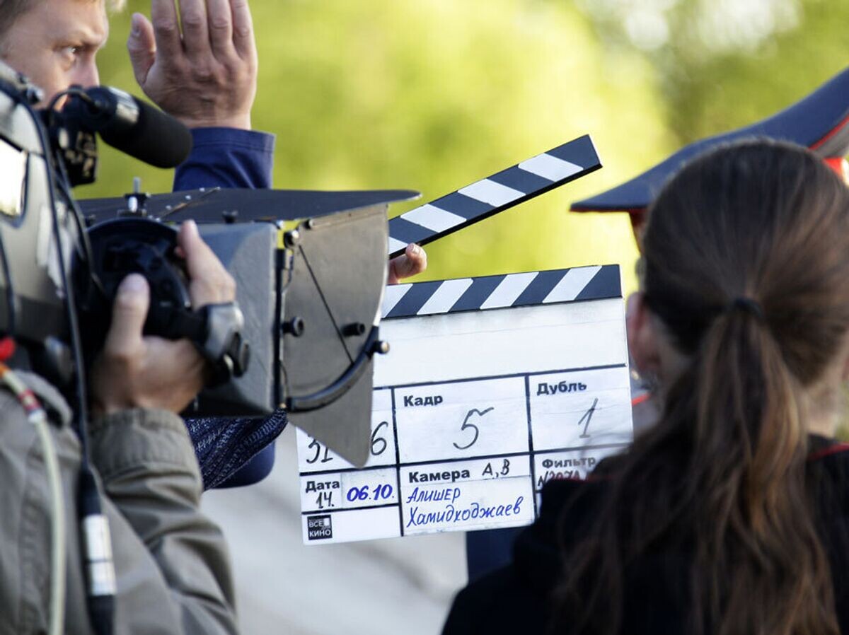    Съемки фильма© РИА Новости . Антон Денисов