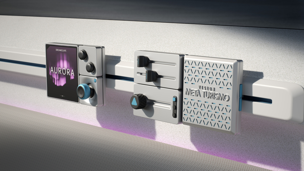    Интерьер Kia Vision Meta Turismo   
Kia