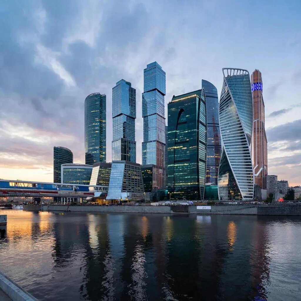 изображение высоток Москва-Сити.