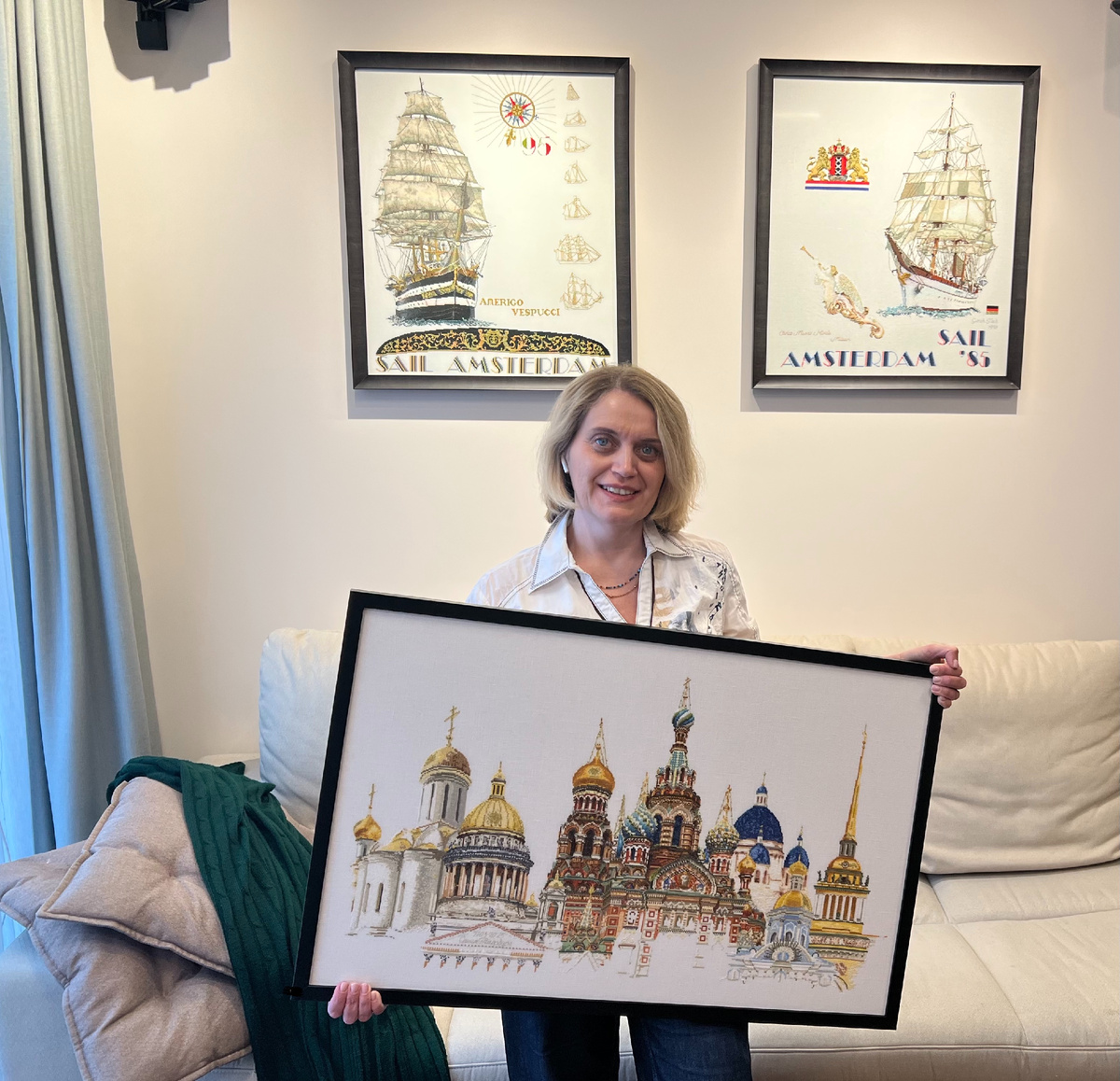 Вот вместо этих кораблей четыре таких города?