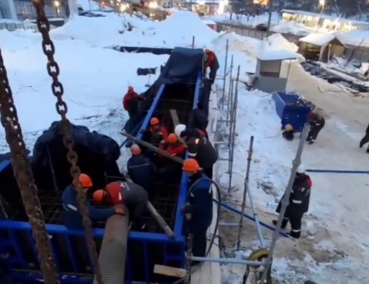    Они станут основой будущей вентиляционной шахты метро