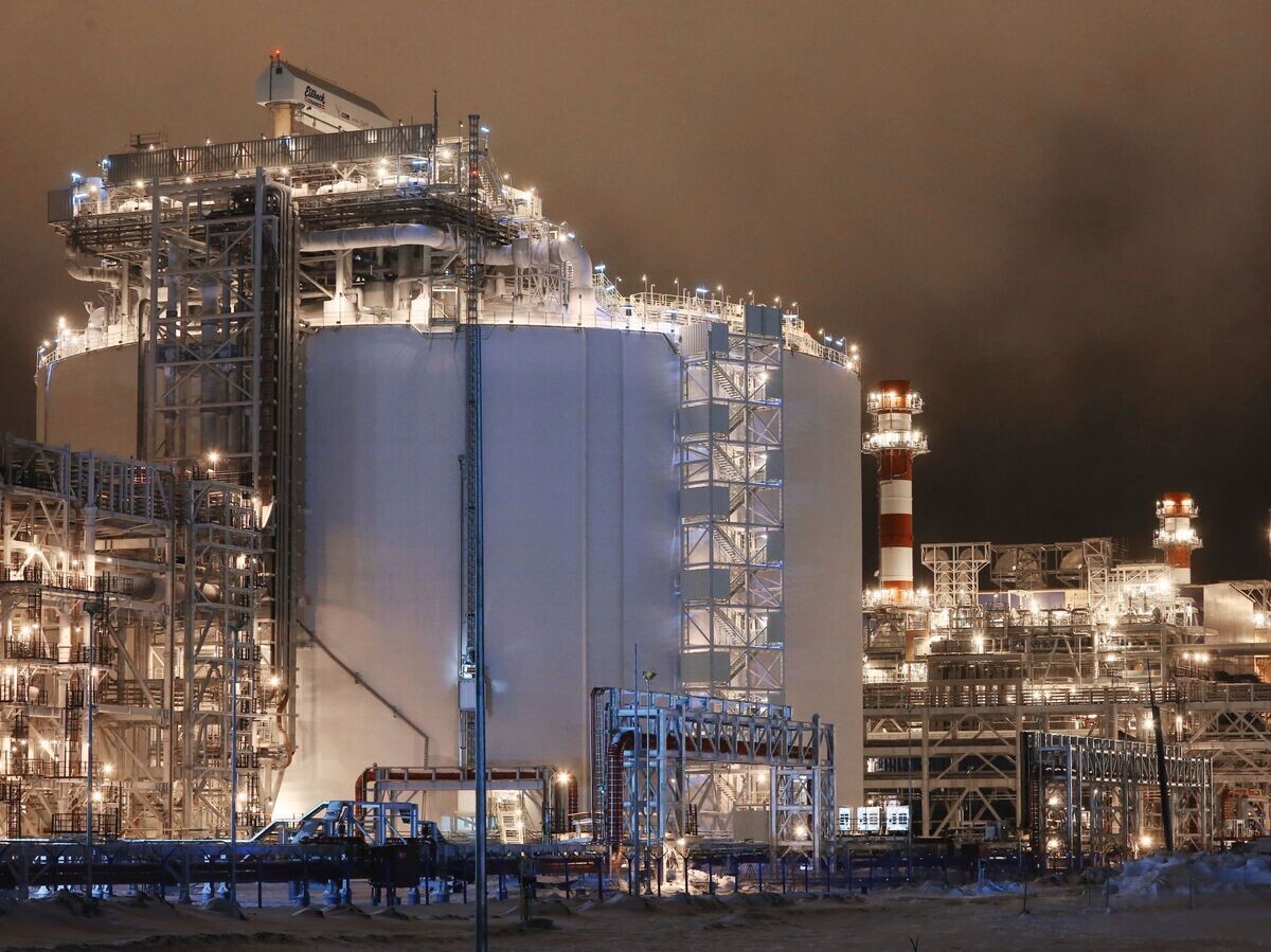    Завод по производству сжиженного природного газа "Ямал СПГ"© РИА Новости . Екатерина Штукина