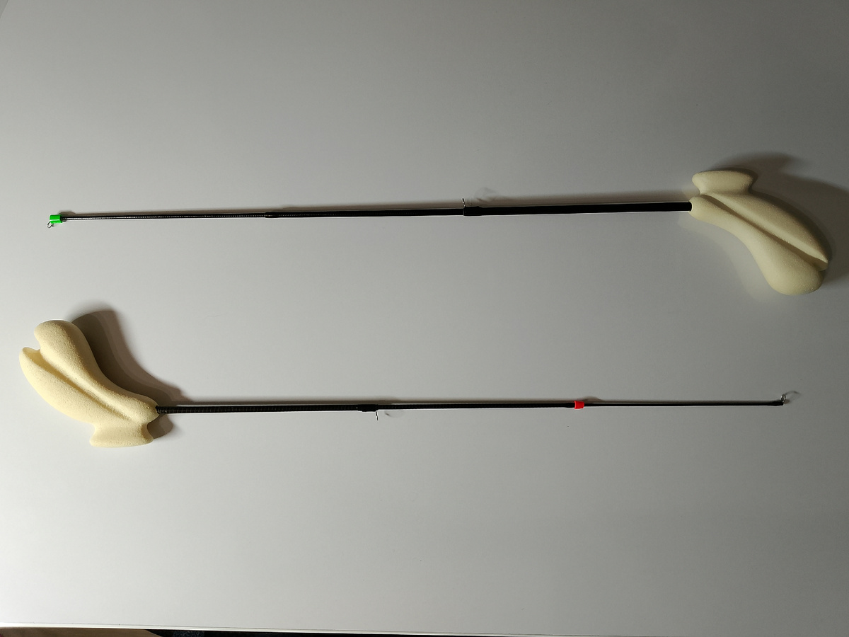 Лучше всего подходят окуневые "косточки", "пистолетики" и прочие формы удочек для ловли на небольшие блесны (фото 1)