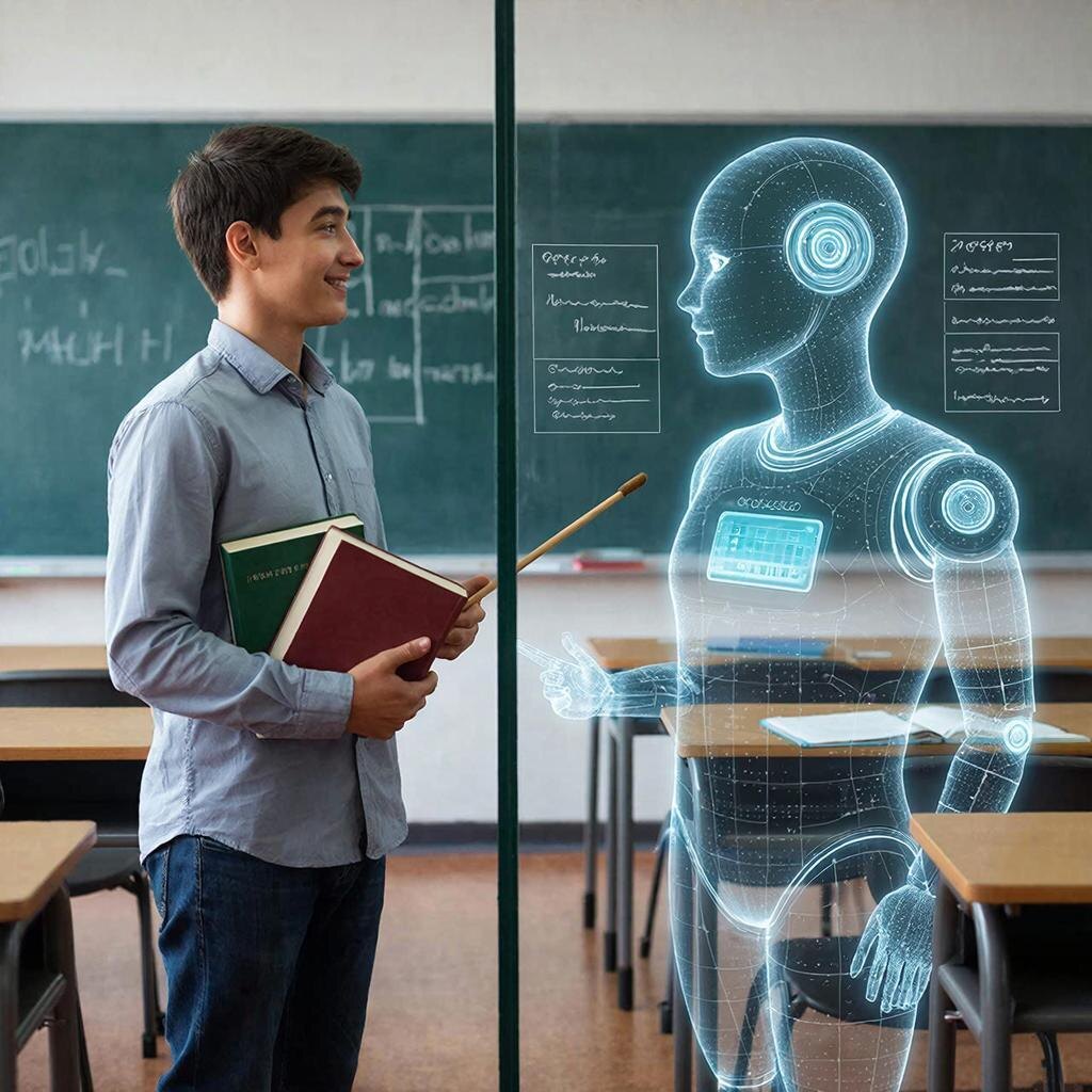 ИИ-репетитор & живой учитель