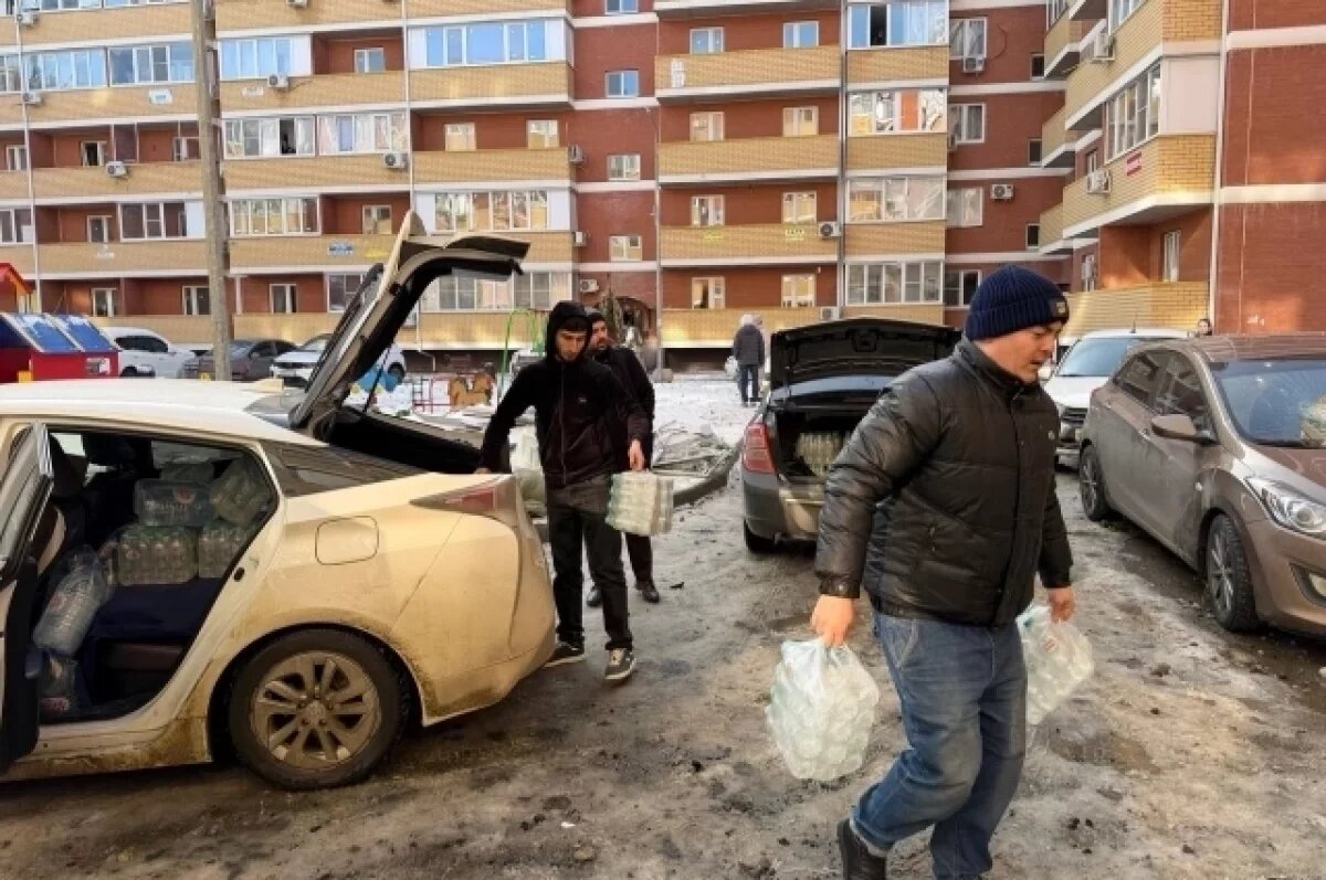    В Адыгее продолжается сбор гуманитарной помощи пострадавшим от атаки БПЛА