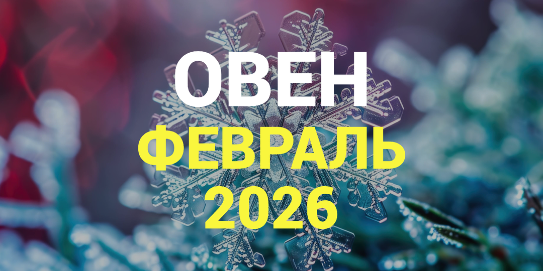 ♈ОВЕН гороскоп на ФЕВРАЛЬ 2026