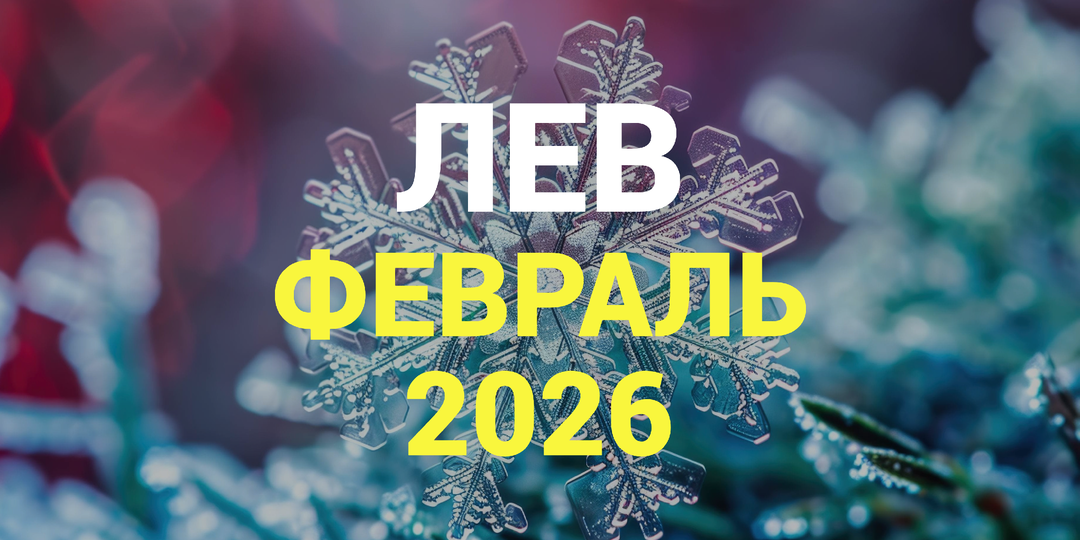 ♌ЛЕВ гороскоп на ФЕВРАЛЬ 2026