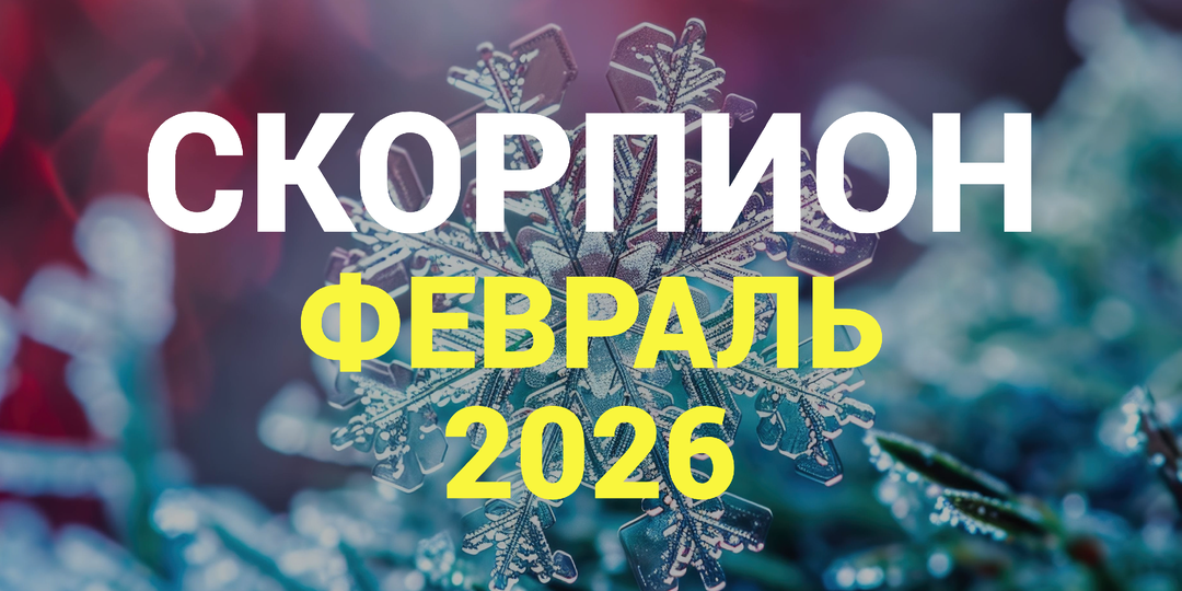 ♏СКОРПИОН гороскоп на ФЕВРАЛЬ 2026