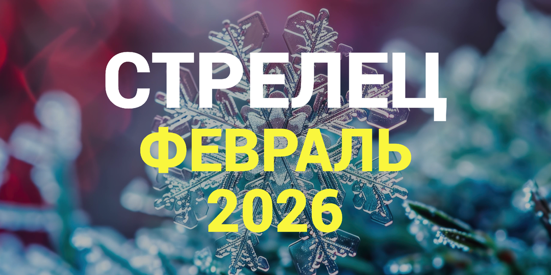 ♐СТРЕЛЕЦ гороскоп на ФЕВРАЛЬ 2026
