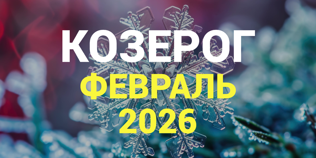 ♑КОЗЕРОГ гороскоп на ФЕВРАЛЬ 2026